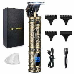 AMULISS Professional Mens Hair Clippers Zero Gapped