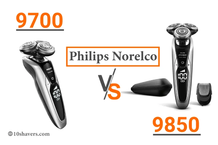 Philips-Norelco-9700-vs-9850